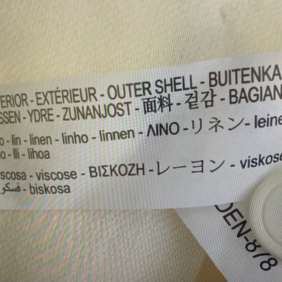 ZARA Linen Blend Preppy Belted Waistt Casuall Trendy Blazer M Bloggers Favorite - Picture 5 of 5